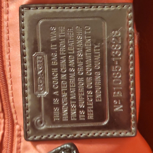 Coach Poppy Black Bag - Picture 6 of 6